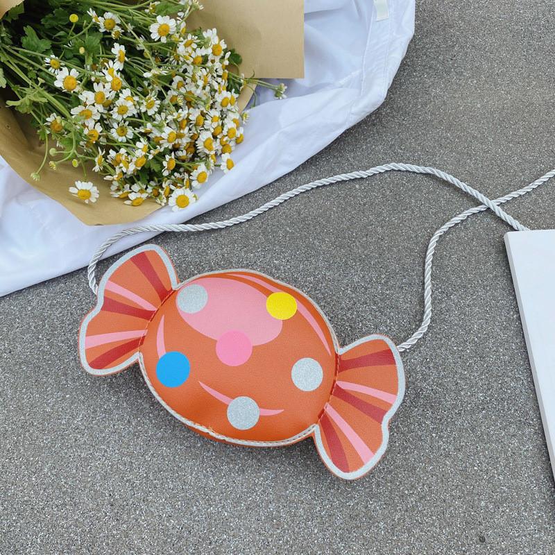 Candy Cute Children Mini Crossbody Bag With Water Resistant Fabric Toddlers Kids