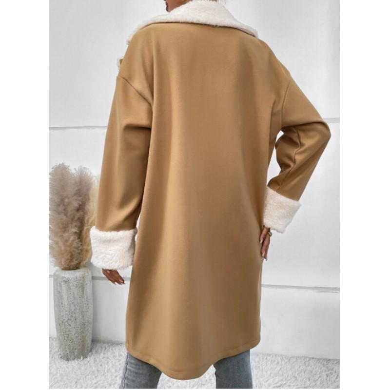 Women Winter Commuter Temperament Tweed Casual Jacket