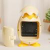 Cartoon Eggshell Alarm Clock Plastic Mini Clock Creative Bell Alarm Clocks  Bedside