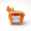 Handmade Knitted Fire Extinguisher Box Doll - Cute and Creative Yarn Ornament