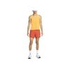 Nike Dri-FIT ADV AeroSwift Logo Print Drawstring Mid-Rise Fitted Sports Shorts Men Shorts Orange CJ7840-804