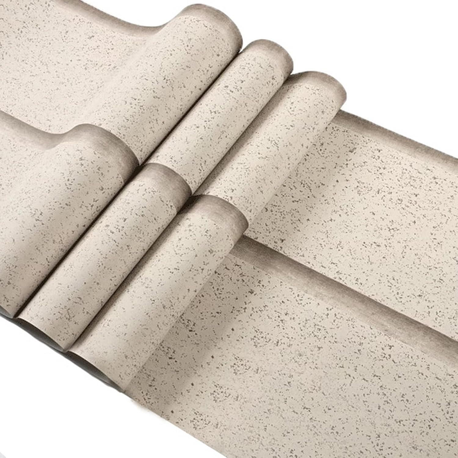 

9.5M Серые нетканые обои Современная полоса Утолщенные водонепроницаемые обои для спальни гостиной фона Декор комнаты 9.5mx53cm