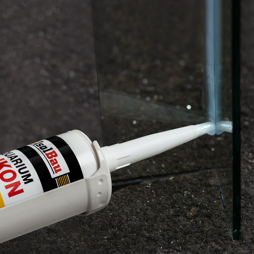 IsolBau Black Aquarium Silicone 1 x 300ml