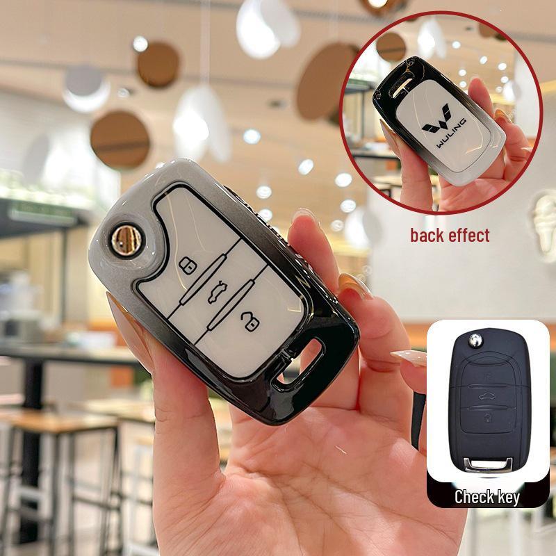 Key Cover for Wuling Hongguang MiniEV and Baojun Gameboy 22 Models.