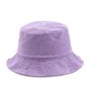 New Cross-Border Corduroy Bucket Hat Large Head Circumference Fashionable Versatile Casual Internet Celebrity Digital Sun