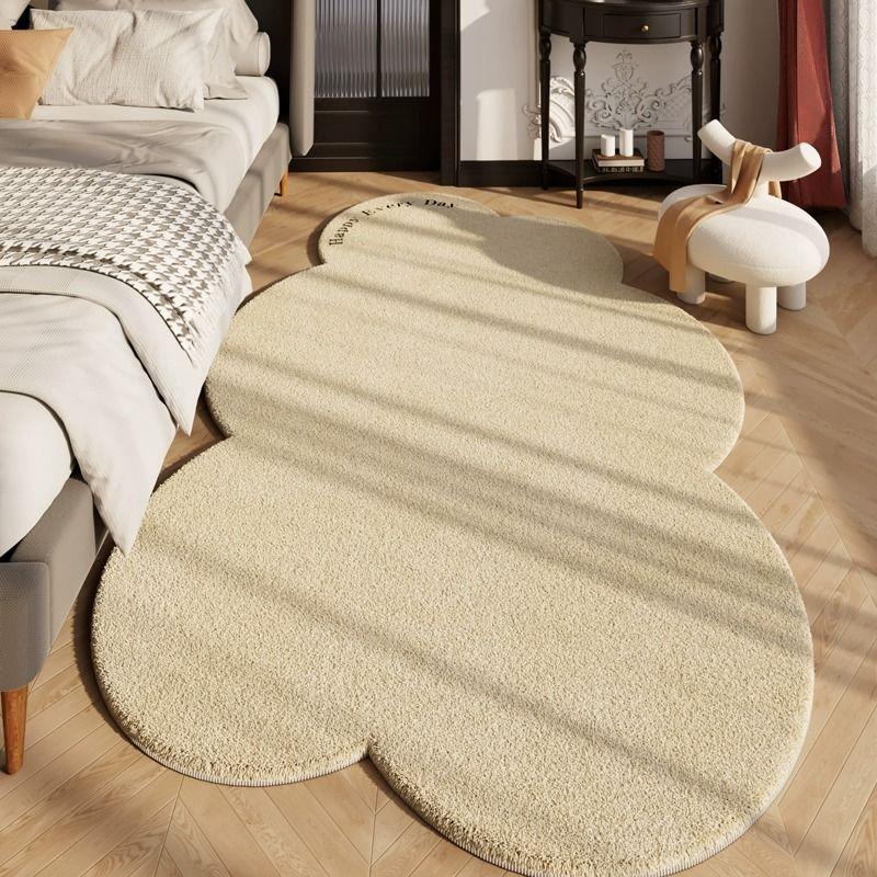 Light Luxury Living Room Decoration Plush Carpet Irregular Rugs for Bedroom Large Area Carpets Home Fluffy Soft Mat Lounge Rug