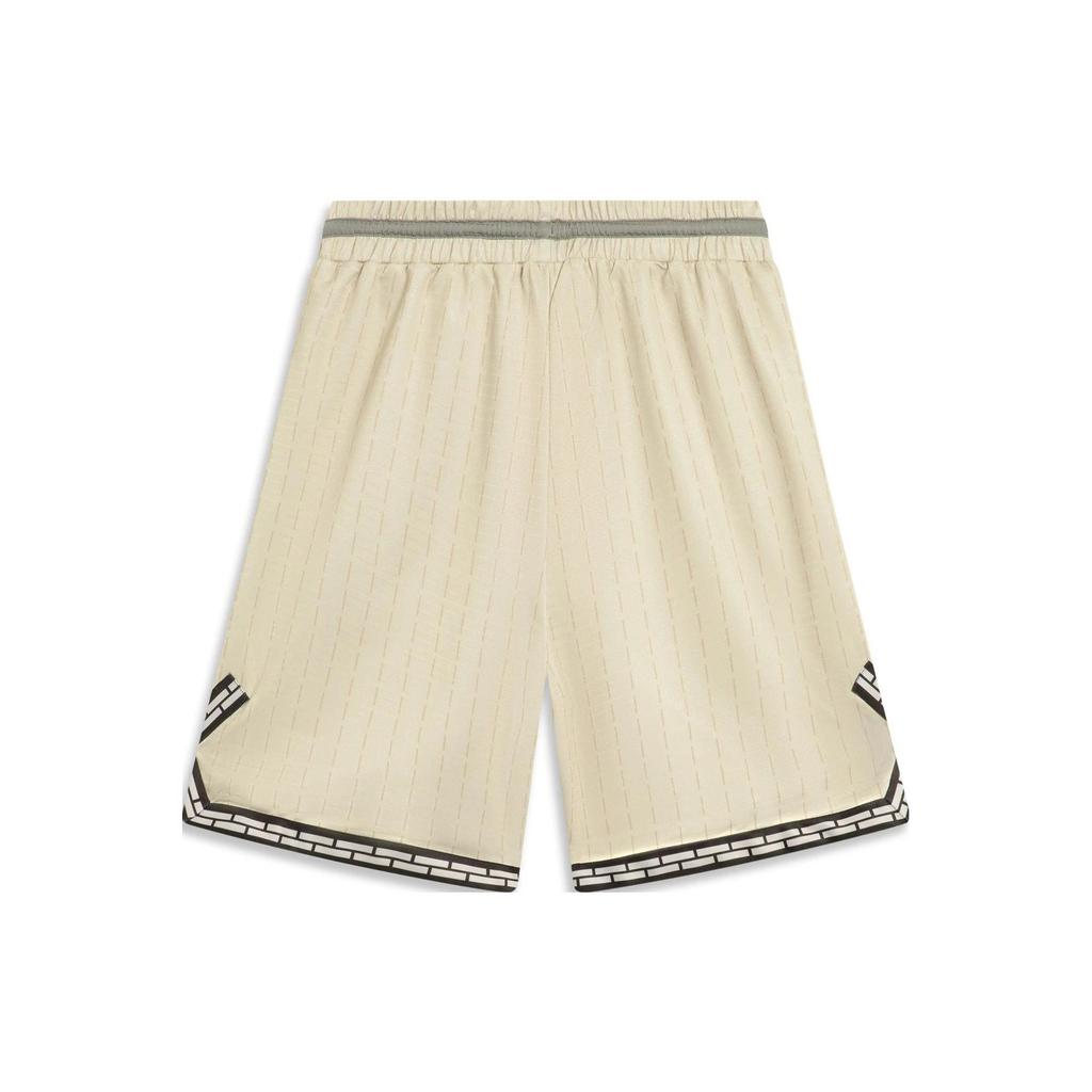 Li-Ning CBA All-Star Game 2023 Basketball Shorts 'Light Khaki' Men's AAPT561-2