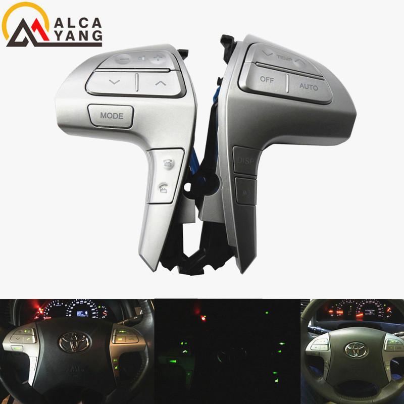 Auto Steering Wheel Audio Control Button Switch For TOYOTA HILUX VIGO COROLLA CAMRY HIGHLANDER INNOVA