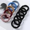 5Pcs Women Simple Mini High Elastic Hairband Hair Ring Rope Headwear Accessories