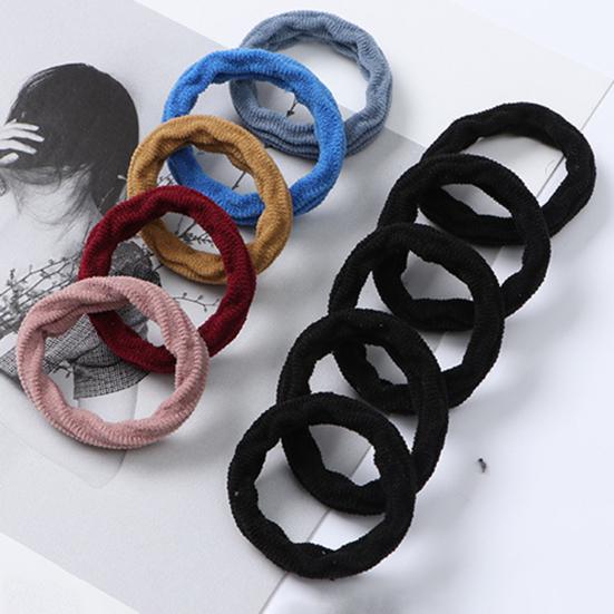 5Pcs Women Simple Mini High Elastic Hairband Hair Ring Rope Headwear Accessories