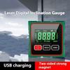 Magnetic Digital Angle Finder Electronic Laser Gauge Ruler 360 Degree LCD Protractor Mini Inclinometer Measuring Tool