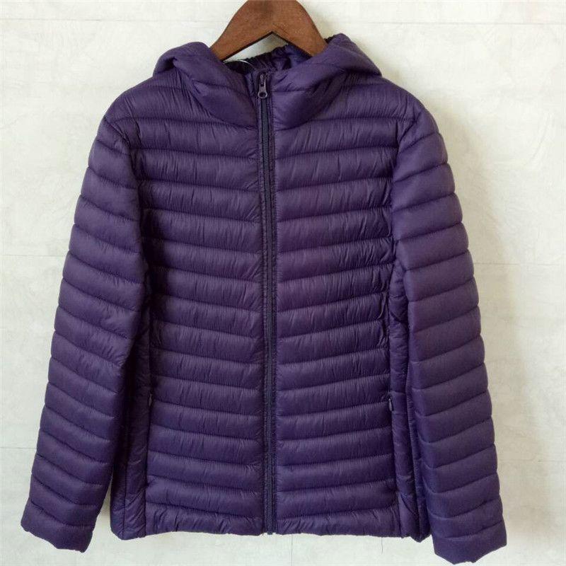 

Export German Emsara Women s Cotton-Padded Clothing Women s Fall and Winter Ultra-Light down Cotton Jacket Hooded Women s Cotton Jacket Purple New arrival hooded M(38)