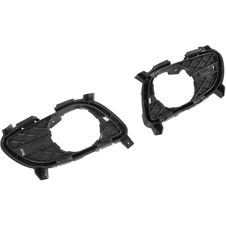 

A Pair Fog Light Cover For Infiniti G37 Q60 2 Door 2010-2015 Coupe/Convertible Front bumper Fog Trim OE Replacement 622561NX0A, 622571NX0A Textured