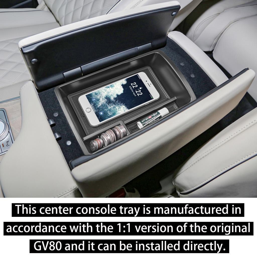 Car Central Armrest Storage Box For Hyundai Genesis GV80 2025 2025 2025 Center Console Organizer Containers Car Accessories