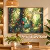 Bulbasaur Custom Name Diamond Painting Personalized 5D Full Drill DIY Diamond Art Home Decor