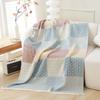 Mulltuch Decke Weicher Lässiger Überwurf Baumwolle Flauschig Nicht-Fusselnd Klimaanlage Mittagspause Studenten Decke Europäischer Stil