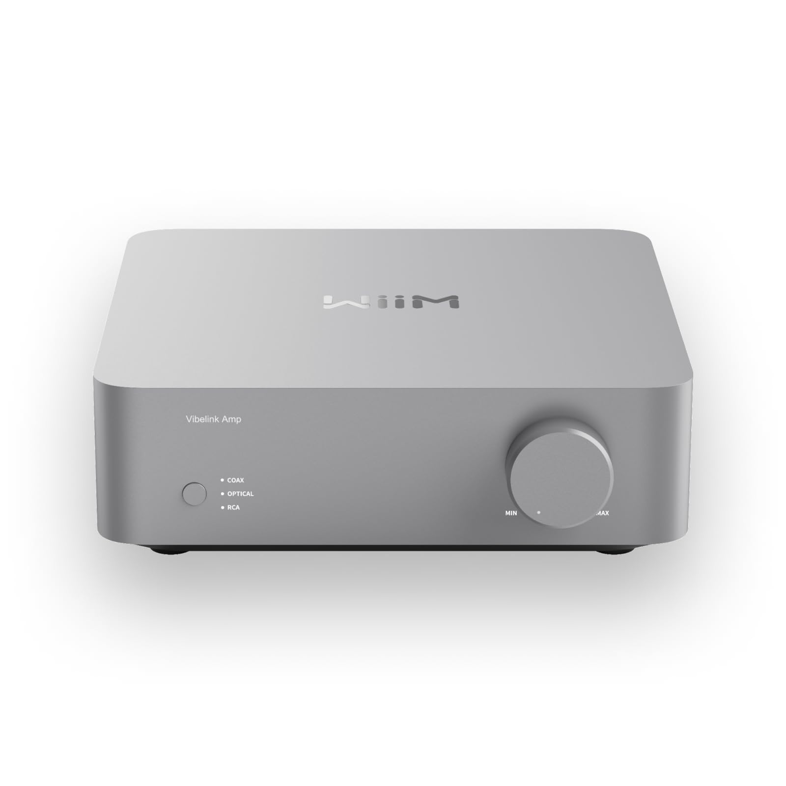 

WiiM Vibelink Amp 100W Power Amplifier ESS 9039Q2M DAC TI TPA3255 Compatible with WiiM Digital Inputs Silver [Direct Import] & Mini/Pro/Pro