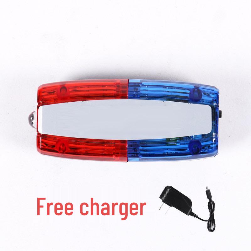 Rechargeable LED Shoulder Clip Strobe Light for Outdoor Running and Security