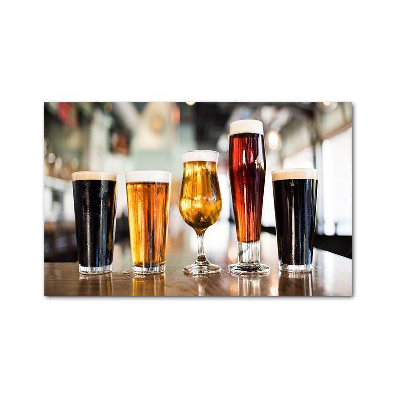 Timeless Cafe Bar Pub Beer Vintage Art For Stylish Living Room Decoration