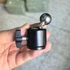 1/4 Turn 17mm Ball Head Phone Tripod Mount with Universal Swivel Bracket, Clip, and 360° Adapter for Live Streaming.