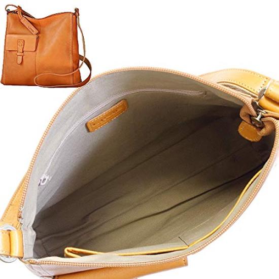 LIME made in Japan Genuine Leather Shoulder Bag L1055 Mustard Leather Bag Shoulder Crossbody Lime Nature Women's