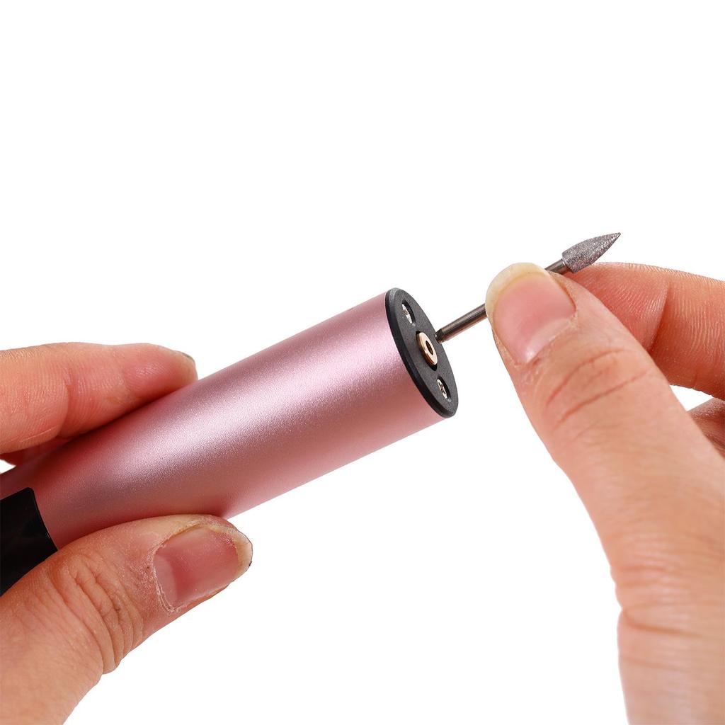 USB Rechargeable Nail Grinder & Engraving Pen with Digital Display, Aluminum Alloy