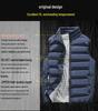 Herren Übergröße Verdickte Baumwollweste Jacke - Herbst/Winter Ärmellos Lässige Kleidung