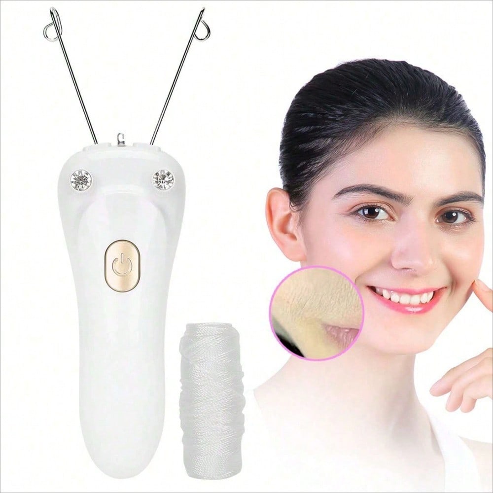 Women's Safe & Painless Rapid Hair Remover, White Color