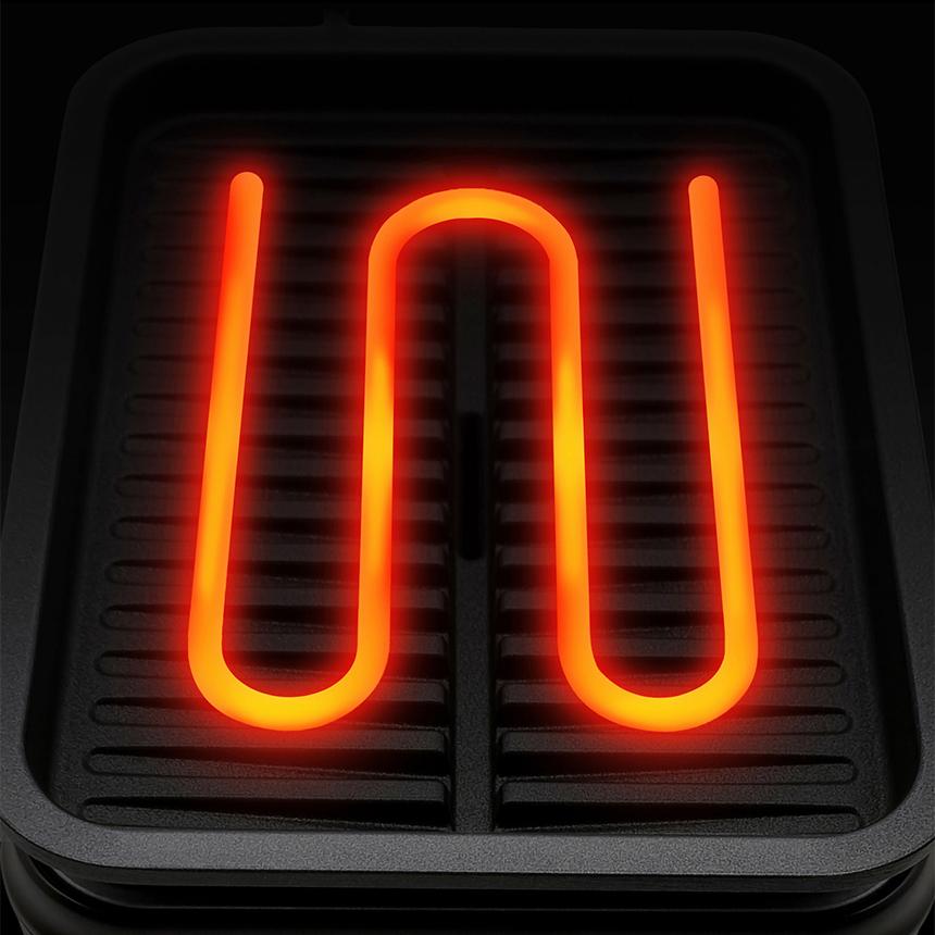 TEFAL GC5711 COMPACT MINI GRILL 1100W WHITE