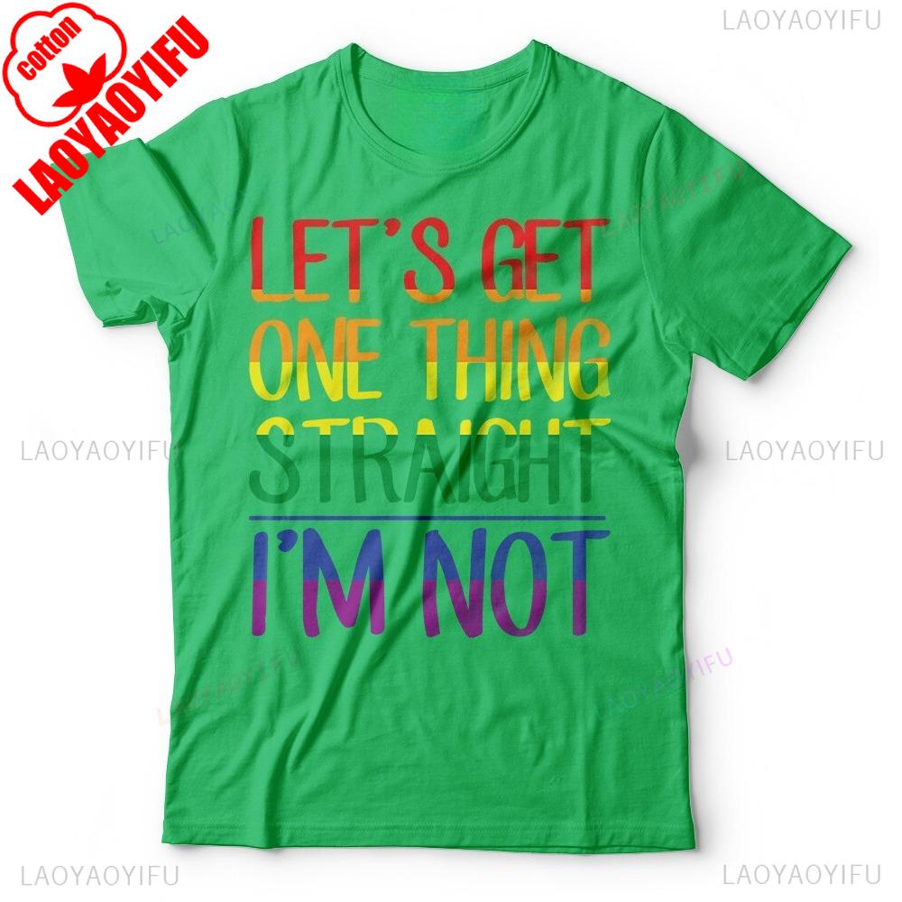 Funny LGBTQ Tshirt Birthday Gift Gay Lesbian Fun Mens Unisex T Shirt Men Women Universal Creative Design Cotton Summer Tee Tops