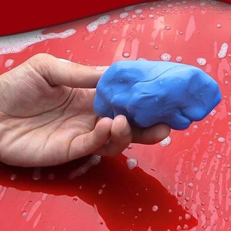 Magic Car Wash Mud Car Detailing Waxing Polish Cleaning Clay Bar Auto Strong Force To Remove Volcanic Mud Car Accessories