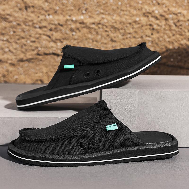 Fashion High-quality Men's Shoes,Breathable Canvas Shoes,lightweight Soft Soled Handmade Cloth Shoe,summer Casual Shoes Zapatos Casuales