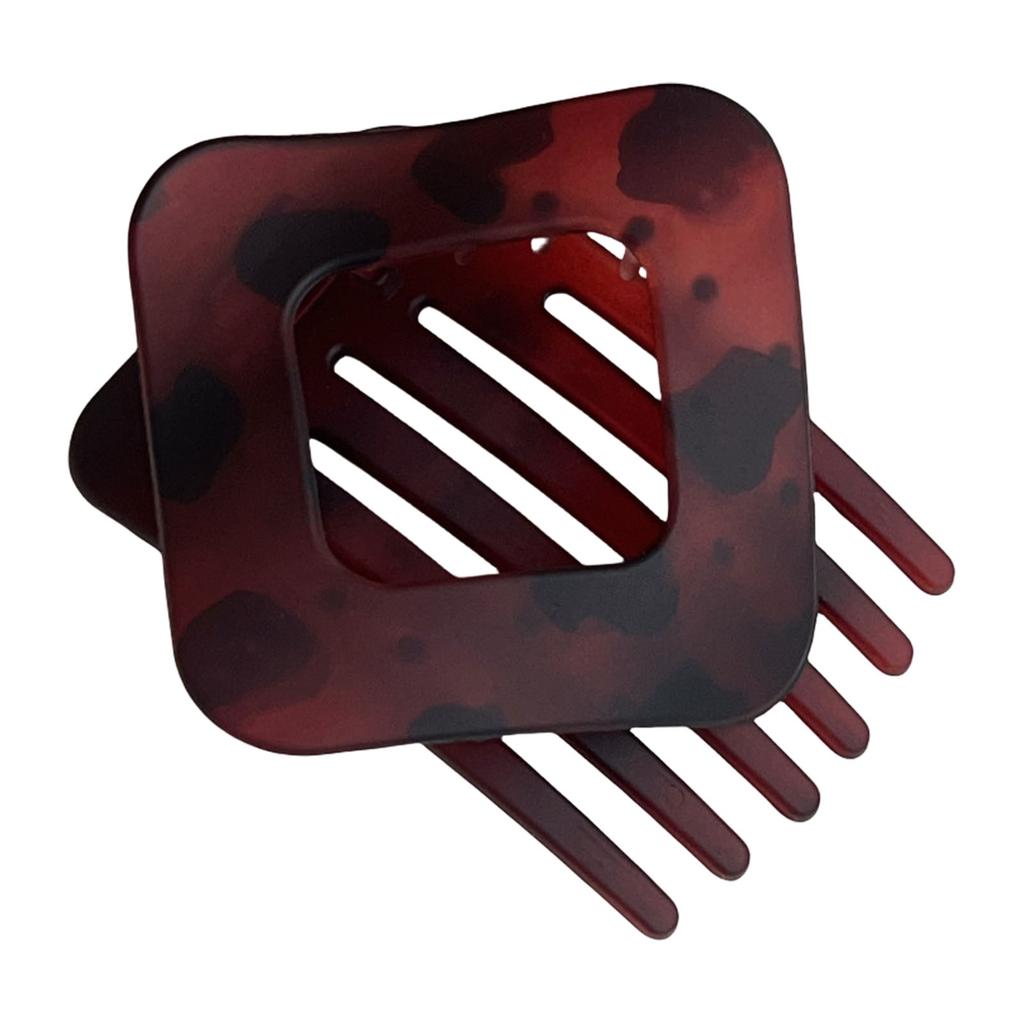 Korejská Retro Elegantní Jednoduchá Spona do Vlasů typu Duckbill pro Ženy s Designem Leopardího Vzoru Módní Vlasový Doplněk