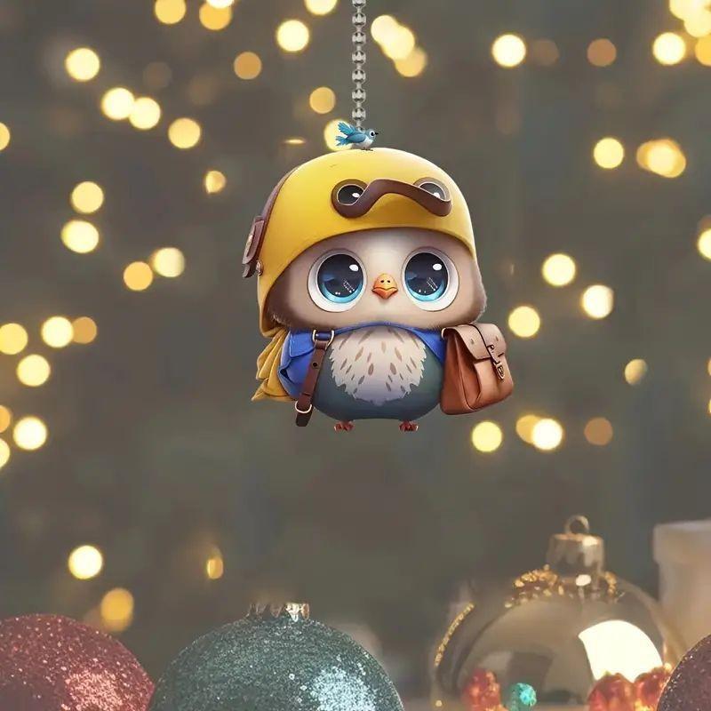 Chick Playful Acrylic Auto Pendant For Brightening Up Your Car Interior With Style