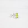Green Peridot Gemstone 925 Sterling Silver Jewelry Handmade Ring Gift For Mother CZR-3-10
