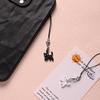 Chaveiro de Gato Fofo Corrente de Celular Desenho Animado Pingente para Câmera Fones de Ouvido Acessórios Decorativos para Bolsa Chaveiro Kawaii Presentes
