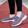 Couples Slip-on Casual Shoes Lightweight Flats Breathable Knitted Loafers Women Men Comfortable Daily Walking Shoes