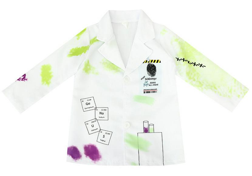 Kids' Halloween Mad Scientist Cosplay: Frankenstein Role-Playing Costume