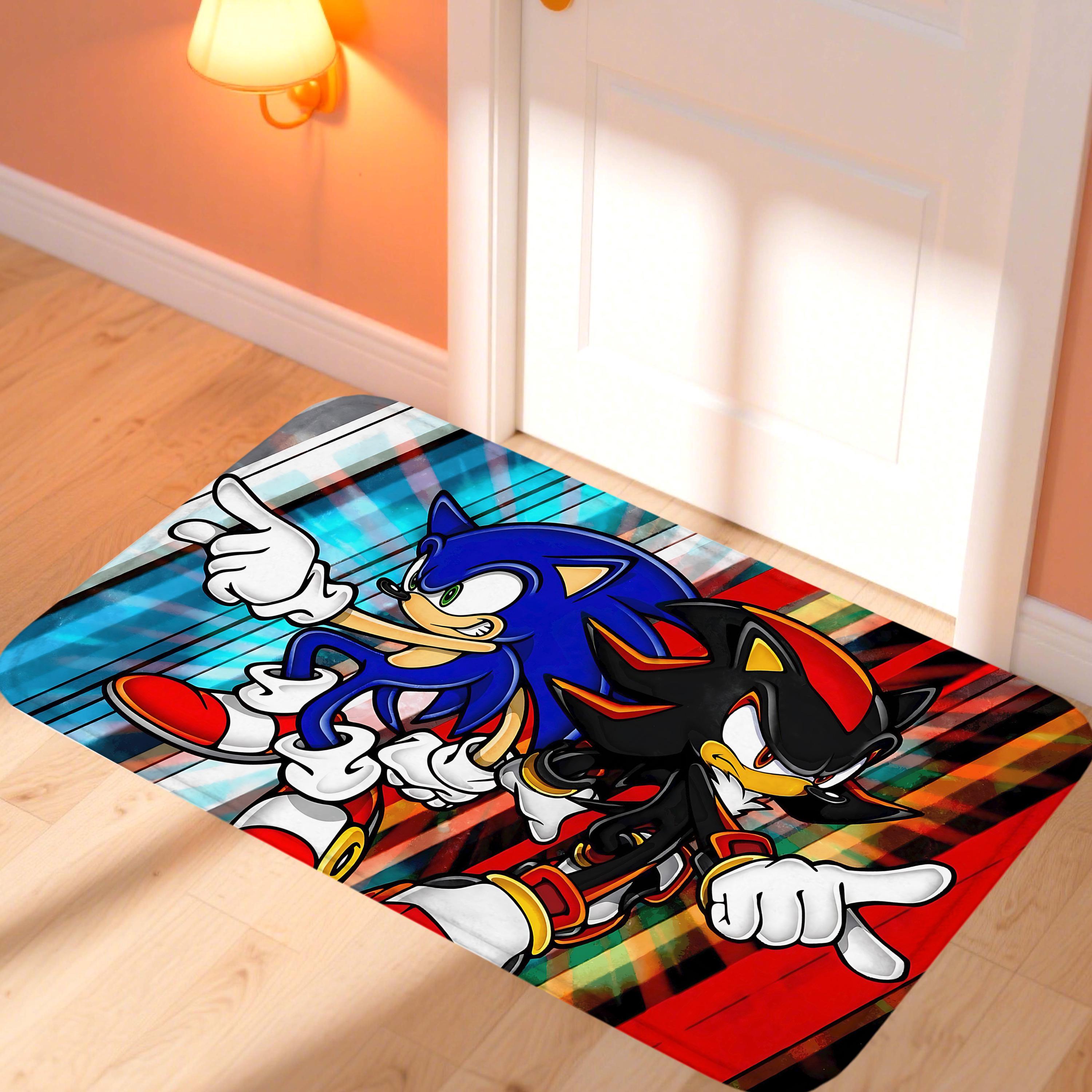 

S-Sonics Їжаки Килимок для дверей Килимок для кухні Килими Вітальня Спальня Килимки Дверний килимок для підлоги Килимок для ванної кімнати Дім Нековзкий килимок для ніг 40cmx60cm