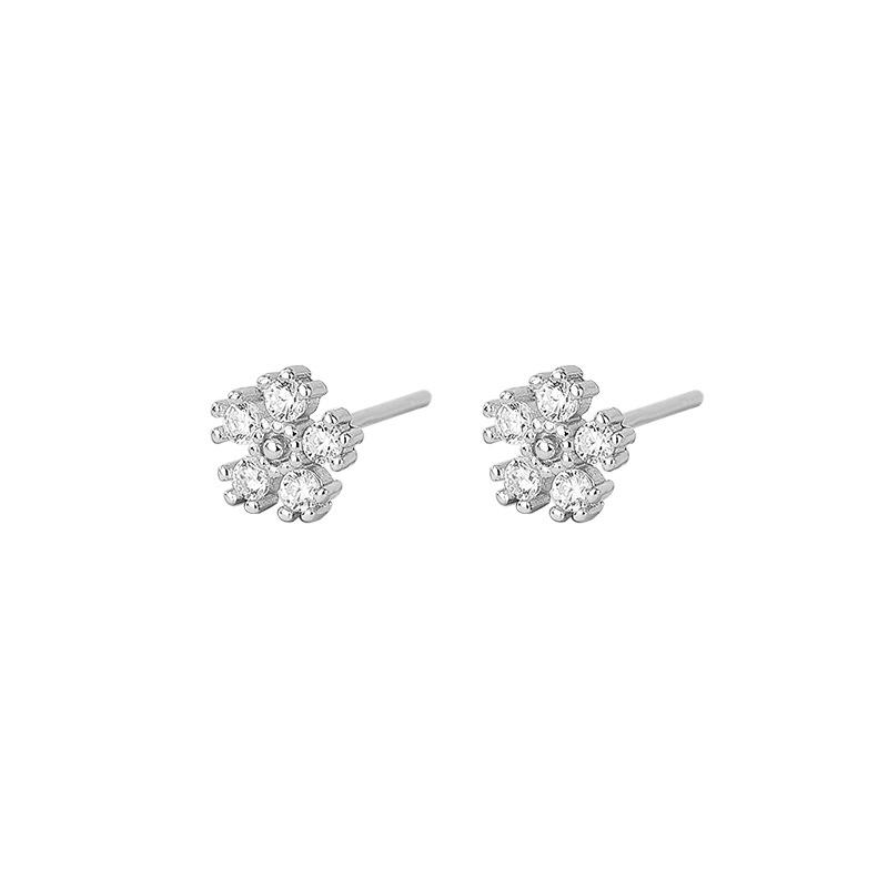 Temperament Flower Earrings for Women's New Exquisite Light Luxury Earrings