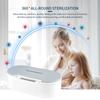 UV-Nagelmaniküre Make-up-Werkzeug Sterilisator Desinfektionsbox Ultraviolettes Licht Desinfektion Aromatherapiegerät für Schmuck Brillen