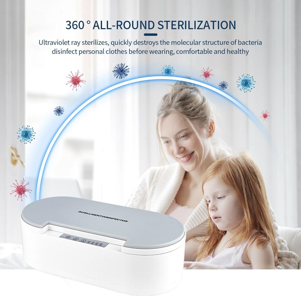 UV-Nagelmaniküre Make-up-Werkzeug Sterilisator Desinfektionsbox Ultraviolettes Licht Desinfektion Aromatherapiegerät für Schmuck Brillen
