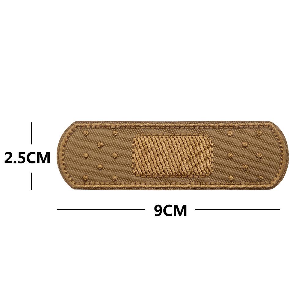 Seaside Outdoor Long Strip Embroidered Patch Badge