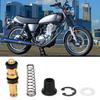 Brake Plunger Repair Kit, Front Master Cylinder Rebuild Kit, Metal+Rubber Motorcycle Hydraulic Brake Clutch