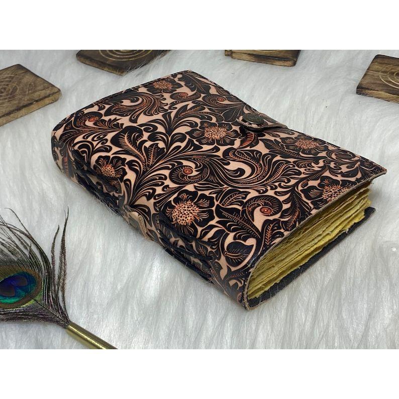Leather Journal Notebook Gifts for women Writing journal Sketchbook With deckle Edge Paper Christmas gifts