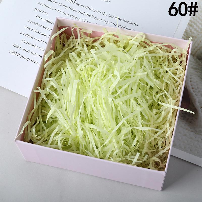 Bunte Raffiapapierschnipsel für Hochzeitsgeschenktüten & Süßigkeitsschachteln - Knitterpapier Vogelnestgras