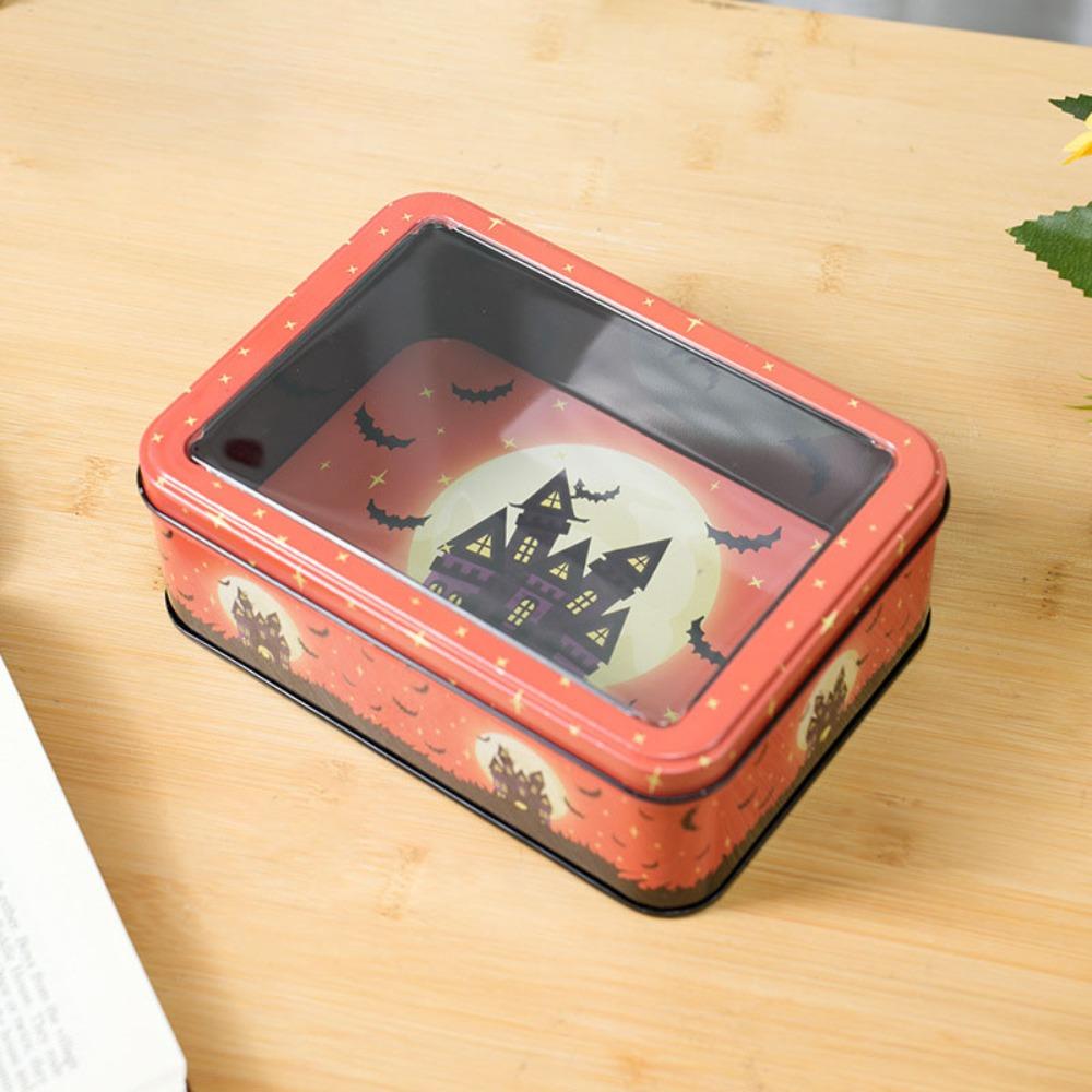 Waterproof Halloween Candy Box Dustproof Storage Box Delicate Halloween Gift Box Photographic Prop