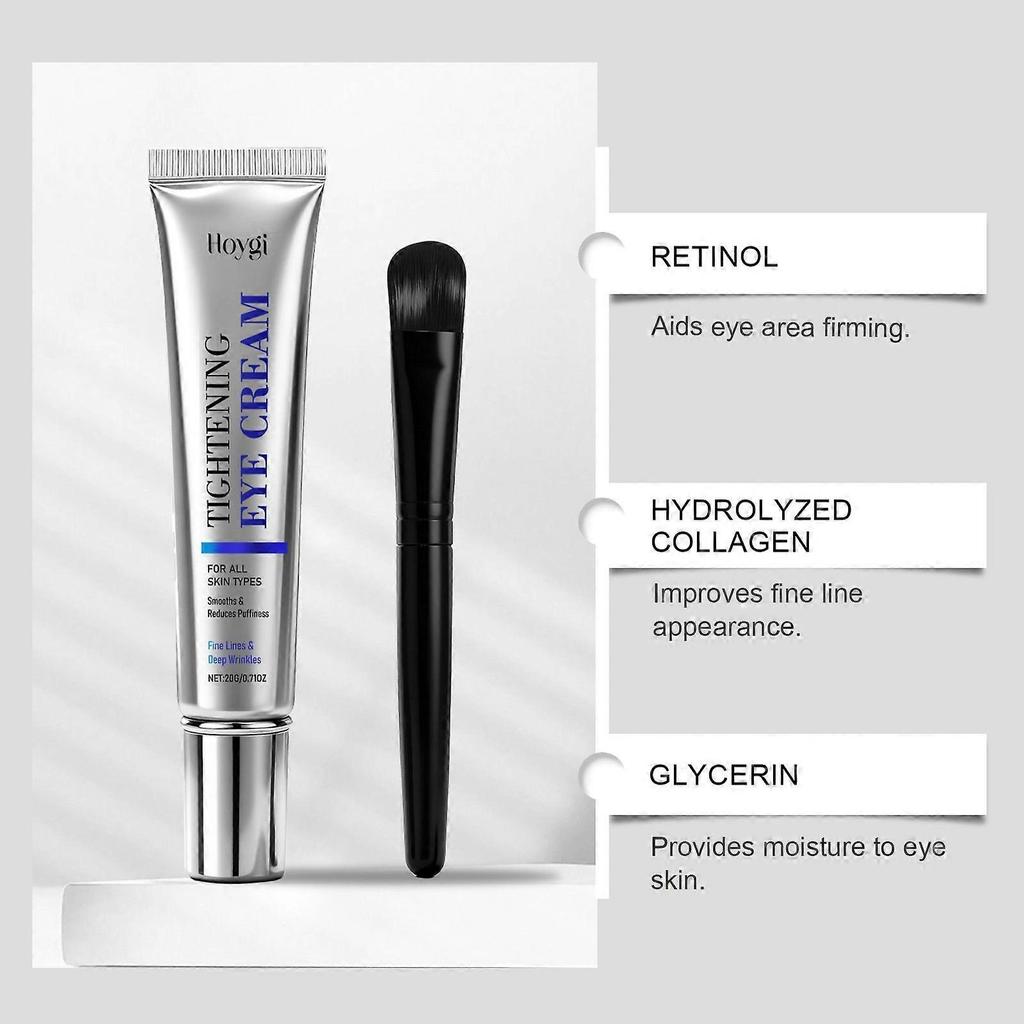 Tensador Instantáneo de Ojos, Crema Tensadora de Ojos Perfection para Bolsas y Líneas Finas Bajo los Ojos, Hidratante y No Graso, Fácil de Usar para Todos los Tipos de Piel