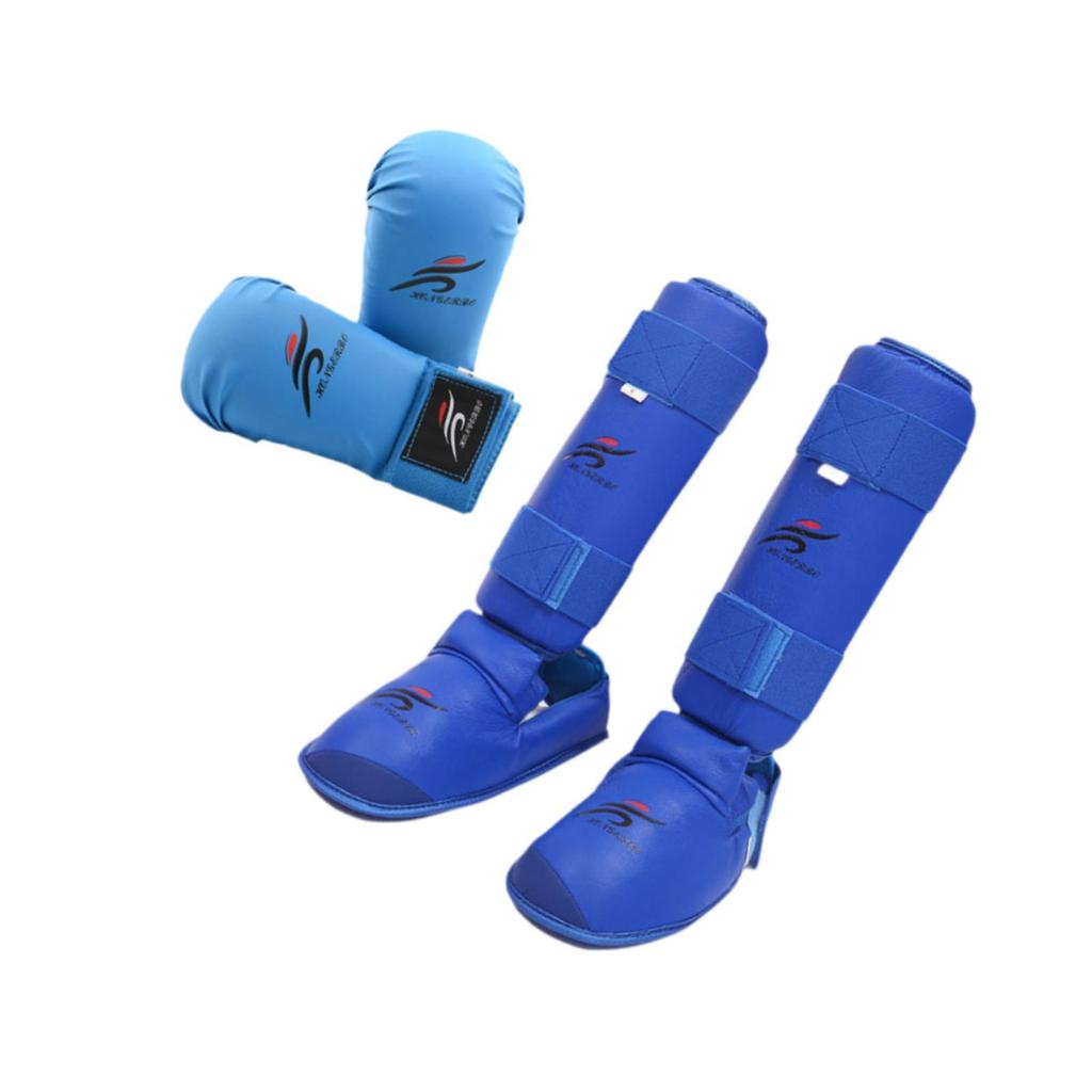 Karate Equipment Set: Gloves, Shin Guards, Material, Comfortable Design, Suitable for Boxing And