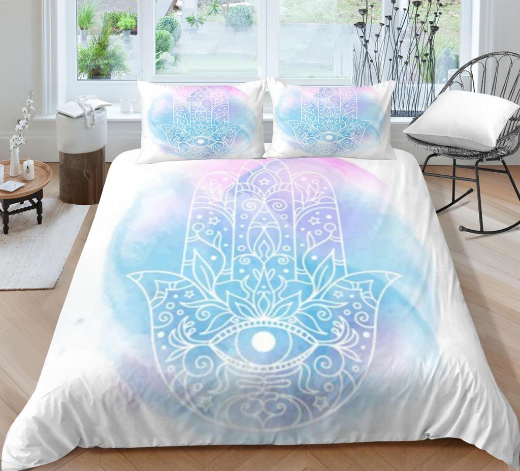 Povlak na přikrývku 3D Bohemian Povlečení Povlak na polštář Povlak na přikrývku Domácí Povlečení Dekor Přehozy na postel Souprava na postel Mikrovlákno měkké